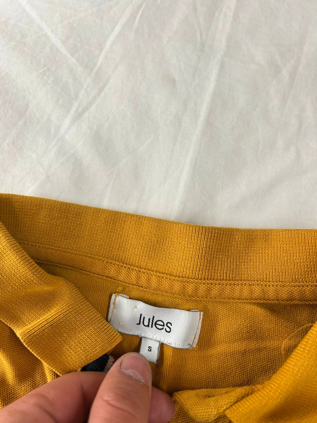 Polo amarelo mostarda Jules – photo 6